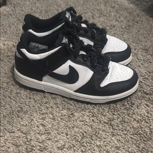 Nike Kids Black and White Sneakers